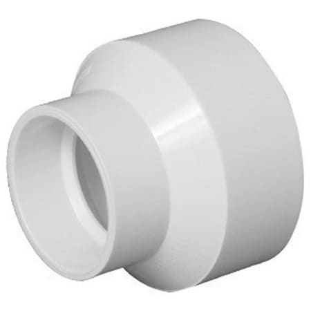 Pinpoint Charlotte Pipe & Foundry PVC001021200HA PVC-DWV Reducing Coupling  4 x 2 in. PI612324